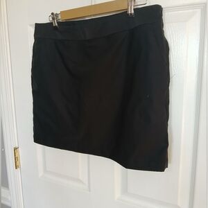 Classic Black Nike Women's Dri-fit Golf Skirt Athleisure Athletic Size 14